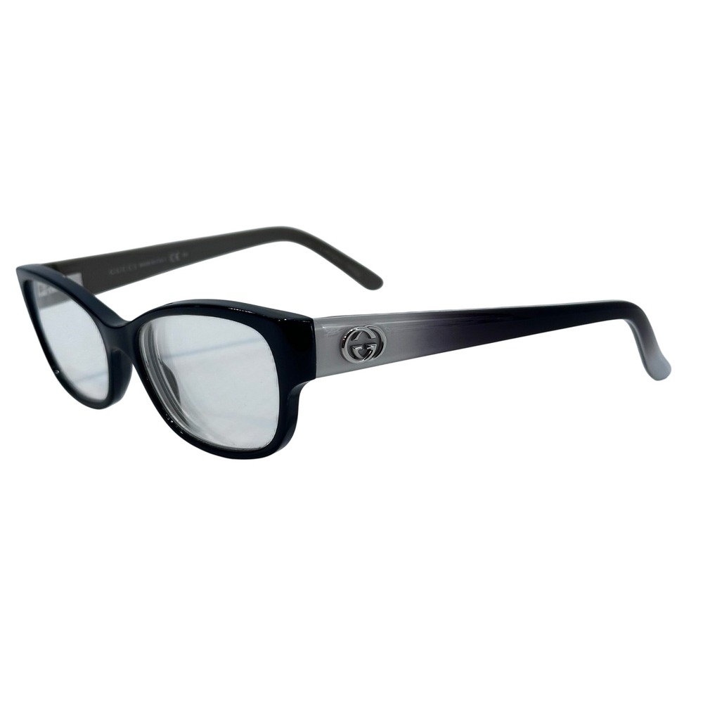 Gucci GG 3569 L4E Black Grey Gradient Women Eyeglasses Frames Only Made in Italy